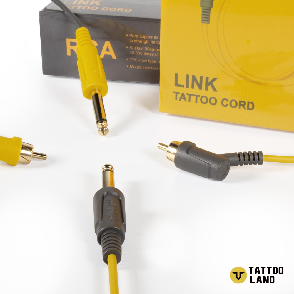 RCA Tattoo Machine Cord Braided